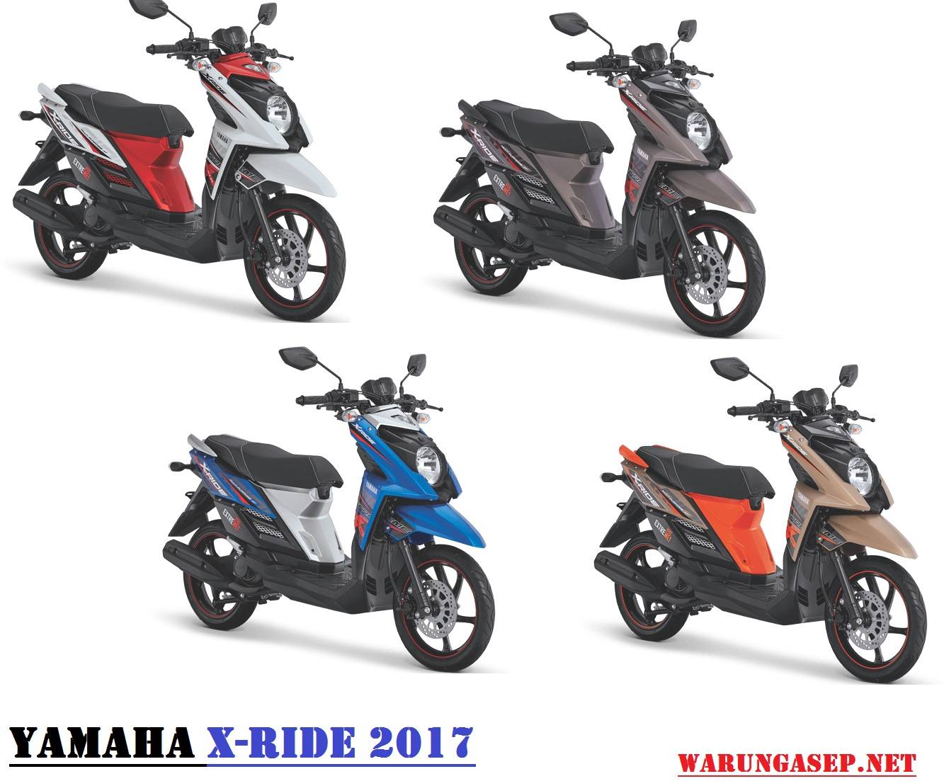 Koleksi 78 Modifikasi Warna Yamaha X Ride Terupdate KK Jupiter