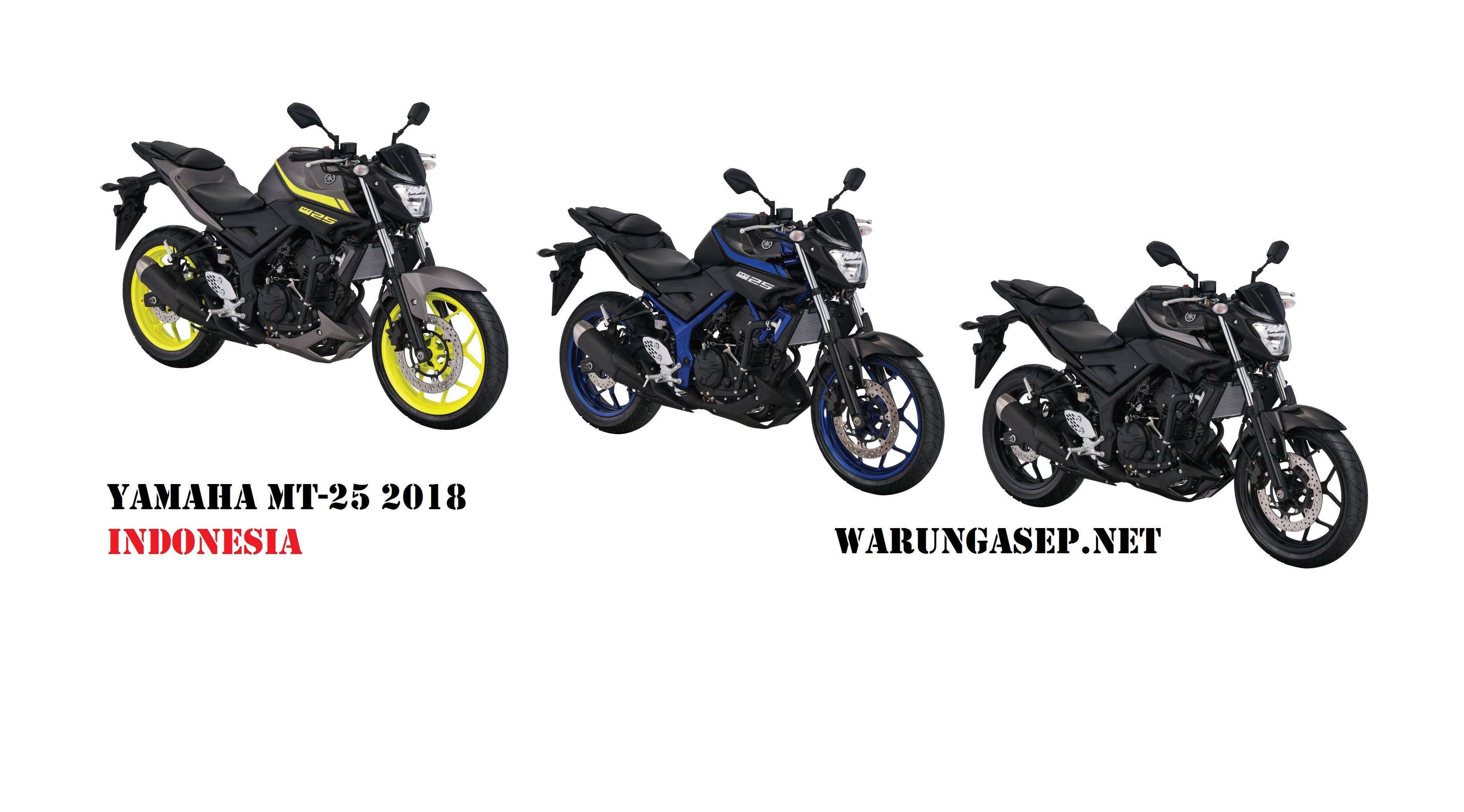 Yamaha MT 25 warna baru 2018